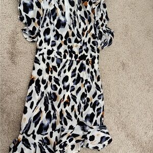 Stylish Leopard Print Dress
